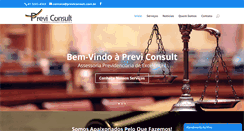 Desktop Screenshot of previconsult.com.br